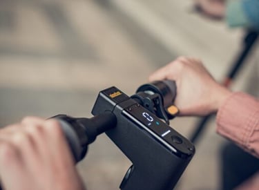 patinete electrico Ninebot max manillar