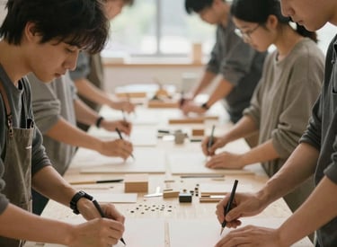 Technician assembling a tailored load winch system in a residential setting.