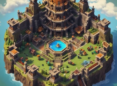 An action-packed scene from a Minecraft adventure mod.