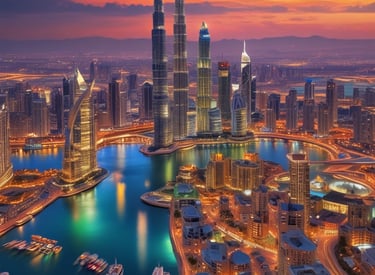 A luxurious travel destination showcasing stunning landscapes.