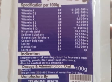 Satchet multivitamin