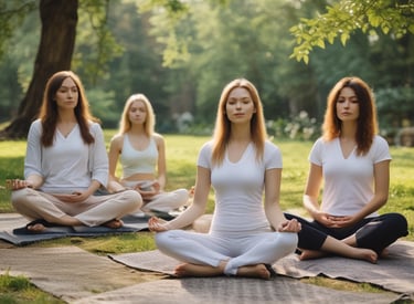A minimalist arrangement of eco-friendly cleaning products including various bottles, containers, and packaging. The items are neatly placed on a soft beige fabric backdrop, emphasizing a sustainable and natural aesthetic.