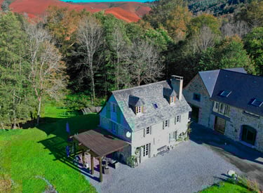 Vidéo immobilière en drone pour un gîte vers Pau et La pierre saint-martin