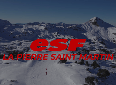 Vidéo promotionnelle de ski en pleine nature pour une école de ski