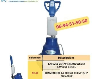 nettoyeur de tapis automatique
