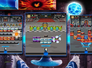Mage Breaker Brick Break Game