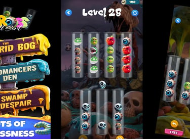 Gross Ball Sort Game