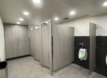Phenolic Privacy Toilet Partitions All-Gender
