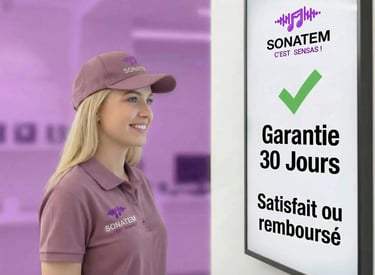 Garantie satisfait ou remboursé sonatem musique sans sacem