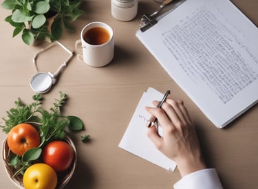 Photo of a sleek website homepage with engaging headlines and clear calls to action.