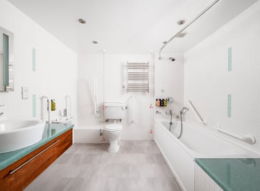 Hotel bathroom refurbishment