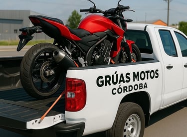 Gruas motos cordoba