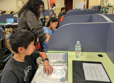 Small group tutoring sessions help build academic indepedence