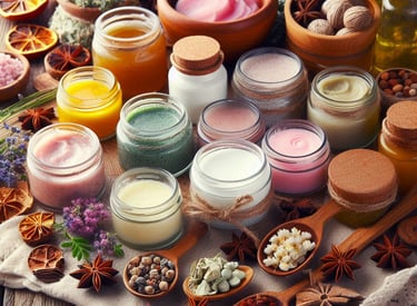 a variety of different types of salves