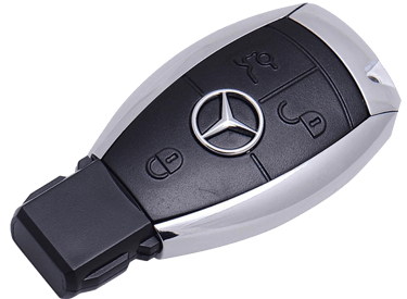 a mercedes keychaik with a mercedes keychaik