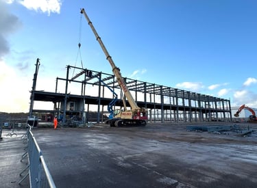 Steel frame deconstruction