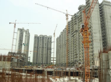 Gavi Infra delivering high-rise utility infrastructure – HT cabling, rooftop solar, and ducting inte