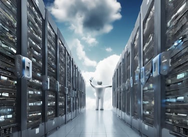 a computer monitor sitting on top of a wooden desk