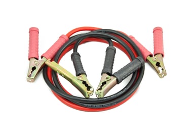 a pair of jumpers and jumper cables connected to a cable