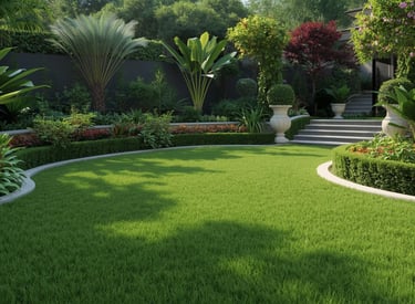 lawn grass landscaping in Andhra Pradesh
