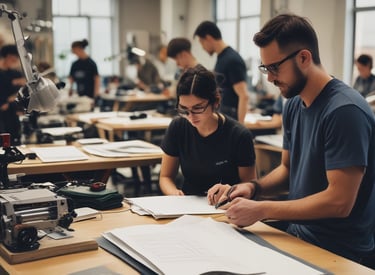 photo of white staircase
