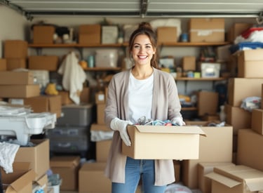 Débarras gratuit de maison sous conditions, avec récupération d'objets en bon état