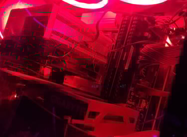 Computer Build with ARGB selectable, 64gb Ram