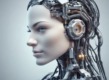 A digital rendering of an electronic circuit board, with a central black chip featuring the text 'CHAT GPT' and 'Open AI' in gradient colors. The background consists of a pattern of interconnected triangular plates, illuminated with a blue and purple glow, adding a futuristic feel.