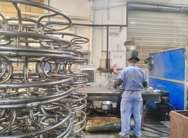 Precision Stainless Steel Pipework for Industrial Use