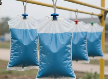 Marine engineer performing maintenance on a ship's engine at a dockside facility.