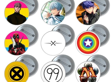 Pins personalizados de personajes de anime, pride, íconos de cultura pop.