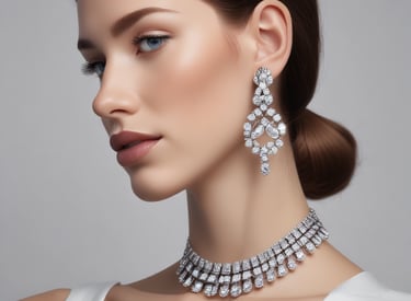 Eyebrow pencil and eyeliner arranged neatly on a pastel surface