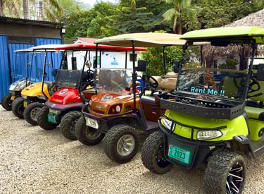 Golf Cart Rental Playa Potrero Costa Rica