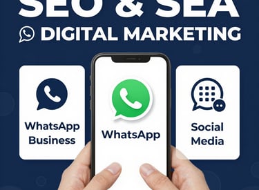 Technician installing smart marketing display in a modern office.