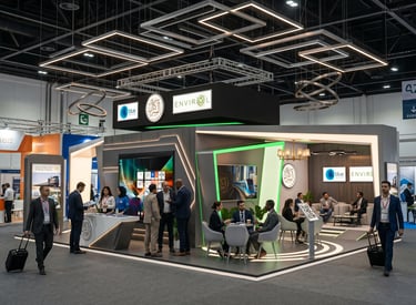 Alserkal Group stand at WETEX 2023 UAE by Morgan Expo, Exhibition Stand Builders & Contractors.