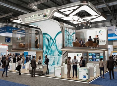 Anatytica One Exhibition Booth | Arab Lab 2025 UAE | Morgan Expo