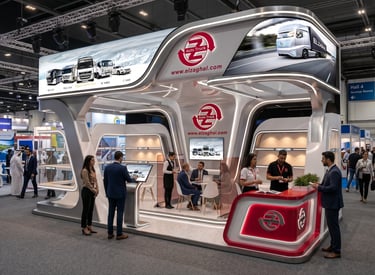 alzaghal Booth Design | Automechanika 2025 UAE | Morgan Expo