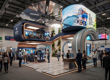 Corodex stand at WETEX 2023 UAE by Morgan Expo, Exhibition Stand Builders & Contractors.
