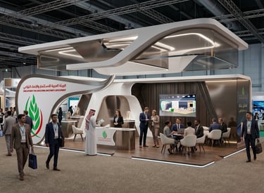 Arab Authrity Exhibition Stand | Agra Middle East 2025 UAE | Morgan Expo