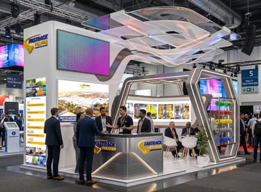 FASTRACK POLYFAB Stand Design | BIG 5 2025 KSA | Morgan Expo