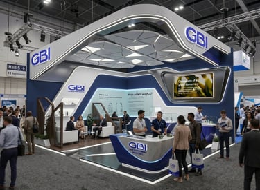 GBI Exhibition Stand | Plastics Recycling Show 2025 UAE | Morgan Expo