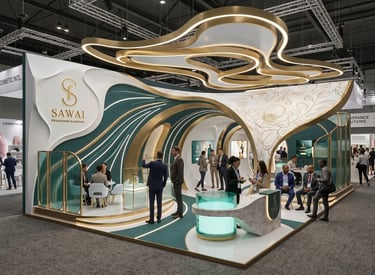 HOUSE OF SAWAI Exhibition Booth | Beautyworld 2025 UAE | Morgan Expo