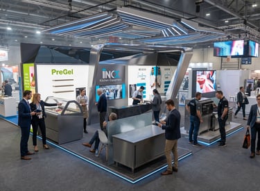 Inox Kitchen Equipments Booth | Gulfood 2025 UAE | Morgan Expo