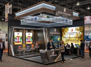 KLM INDUSTRIES Booth Design | Gulfood 2025 UAE | Morgan Expo