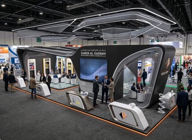 SAMER AL GADDAH Stand Design | Automechanika 2025 UAE | Morgan Expo