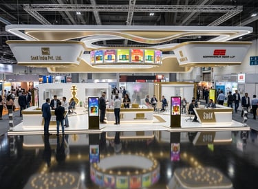 Soex stand at InterTabac 2023 Germany by Morgan Expo, professional Exhibition Stand Builder.