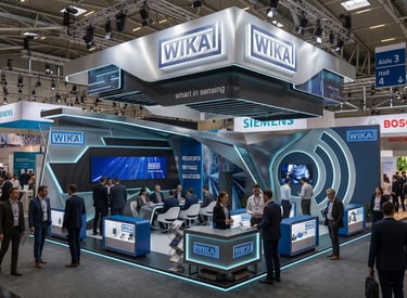 WIKA Booth Design & Build | ADIPEC 2025 UAE | Morgan Expo