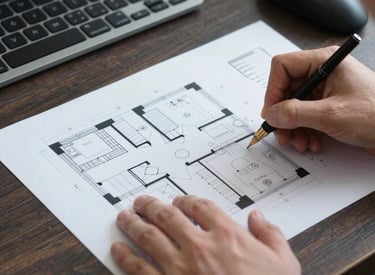 Construction workers efficiently managing resources on site.