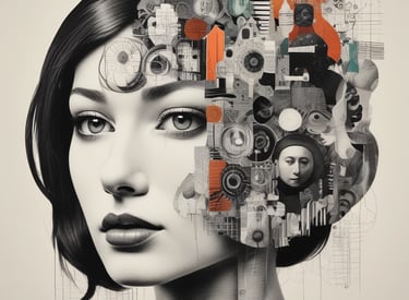 A detailed branding package including logo, business cards, and stationery.