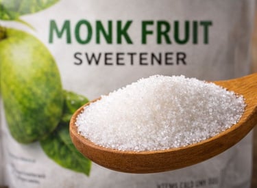 Monk fruit y edulcorantes de ultima generacion